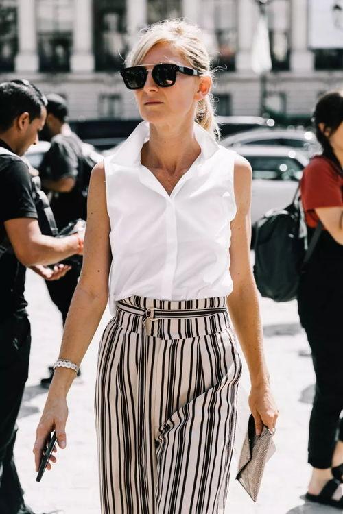 欧美衬衫小脚裤图片搜索